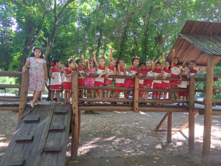 Cmei Tapuia realiza Aula Passeio no Parque das Crianças