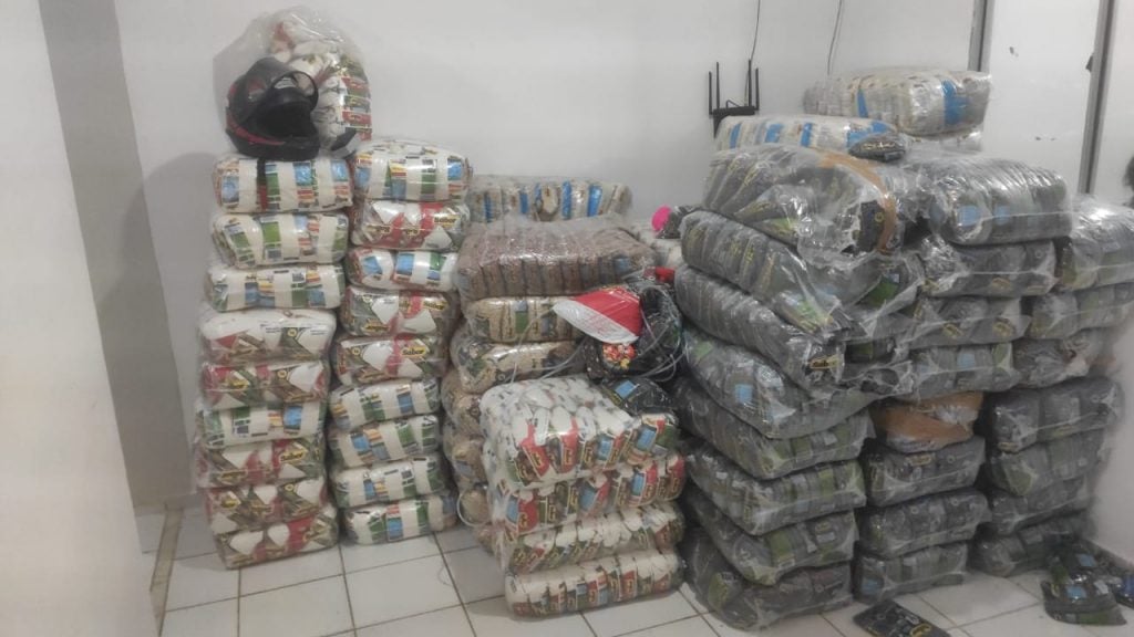 EM SÃO JOSÉ DE RIBAMAR,QUATRO PESSOAS SÃO PRESAS PELA POLÍCIA CIVIL POR PARTICIPAÇÃO EM ROUBO E RECEPTAÇÃO DE CARGA DE ALIMENTOS