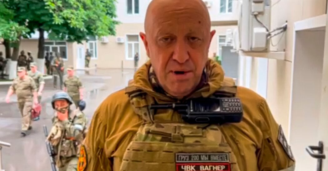 EUA suspeitavam que Prigozhin estava se preparando para tomar uma ação militar contra a Rússia