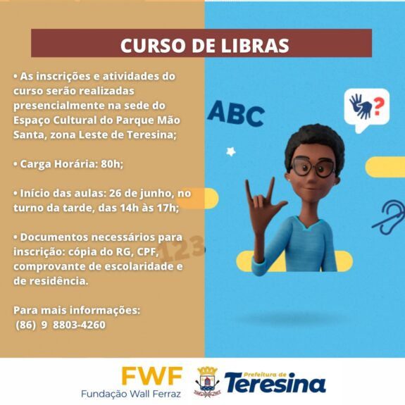 Fundação Wall Ferraz está com inscrições abertas para cursos gratuitos nas zonas Leste, Norte e Sudeste