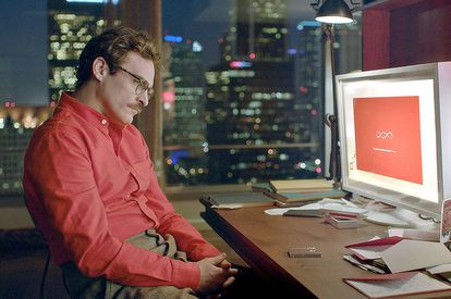 Frame do filme 'Ela', com Joaquin Phoenix.