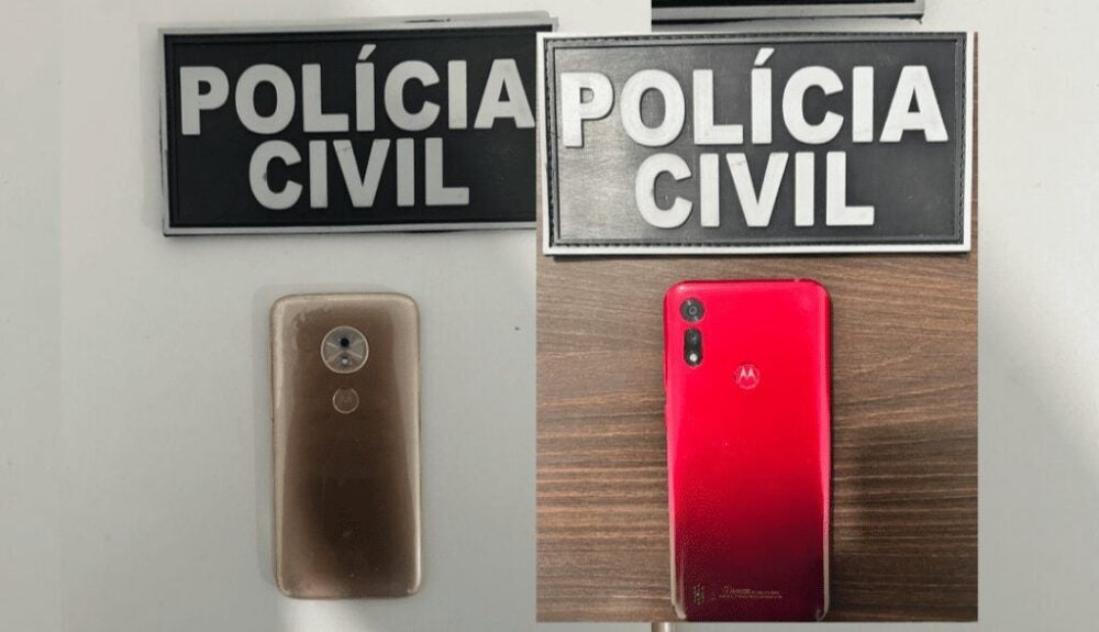 POLÍCIA CIVIL RECUPERA, EM BEQUIMÃO, DOIS APARELHOS DE CELULARES FRUTOS DE ROUBO