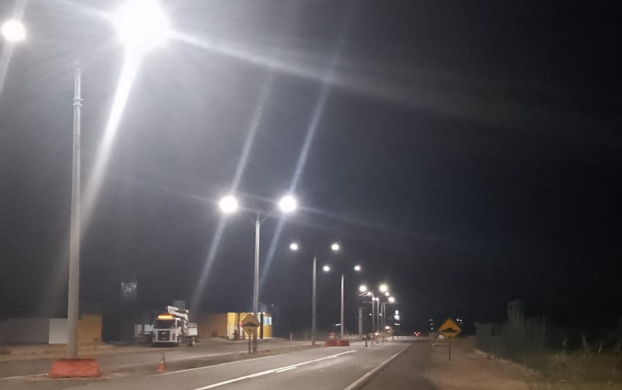 Prefeitura amplia iluminação na BR-316 e anuncia projeto para o Povoado Chapadinha