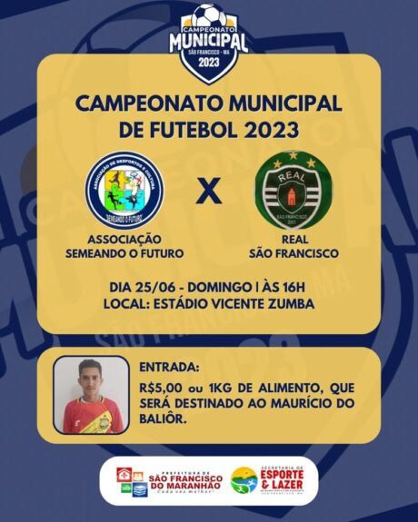 Participe da campanha solidária em prol do atleta franciscoense Maurício do Baliôr