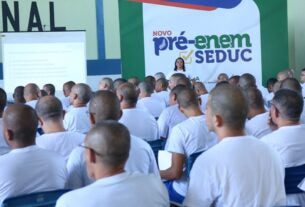 Sejus e Seduc realizam a 1ª revisão Pré-Enem na Penitenciária Profº José Ribamar Leite