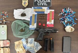 FORÇA-TAREFA DA POLÍCIA CIVIL DE COMBATE AO TRÁFICO DE DROGAS PRENDE SEIS PESSOAS EM BEQUIMÃO