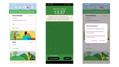 Digital Detox inclui vários desafios para 'desligar' do celular.