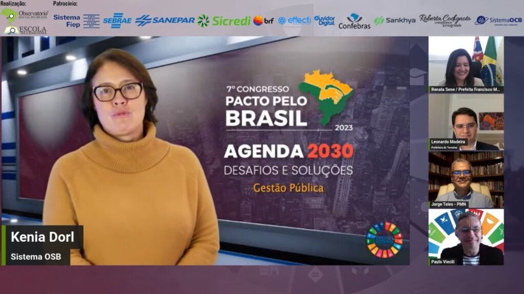 PMT integra 7º Congresso Pacto Pelo Brasil e apresenta ações da Agenda 2030