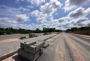 Obras avançam na Via Sul e etapa em execução deve ser entregue no início de agosto