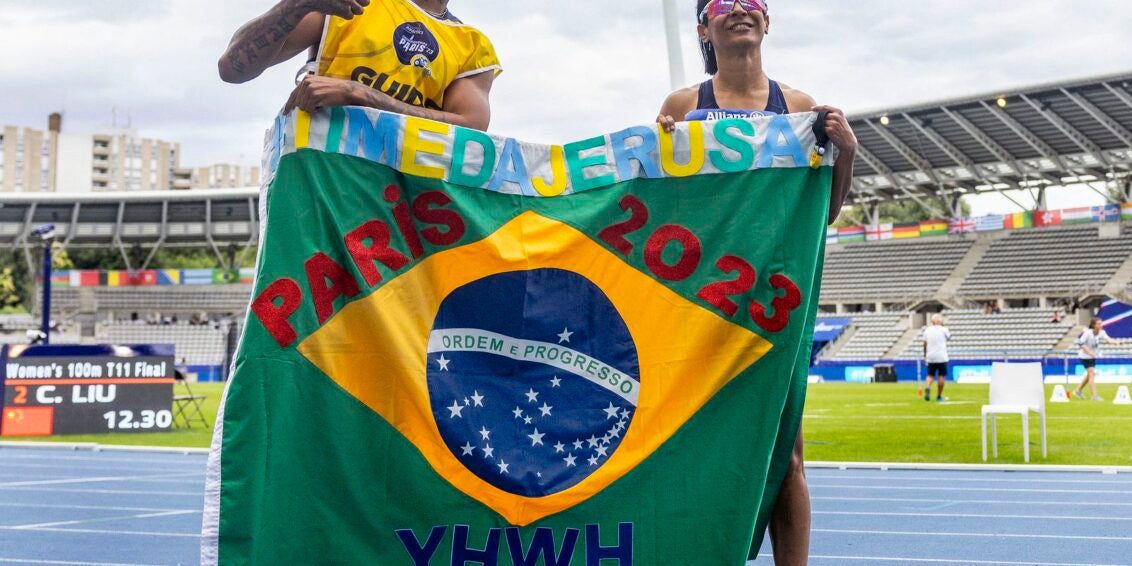 Atletismo: Brasil é ouro com Yeltsin e Jerusa no Mundial Paralímpico