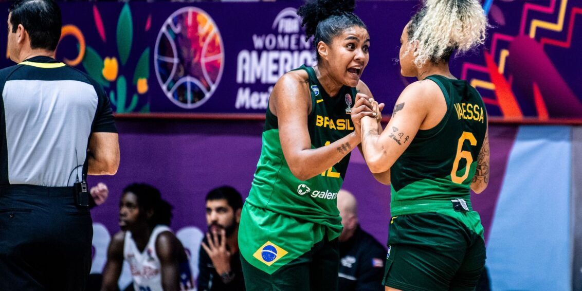 Basquete: Brasil encara EUA à noite por título inédito na AmeriCupW