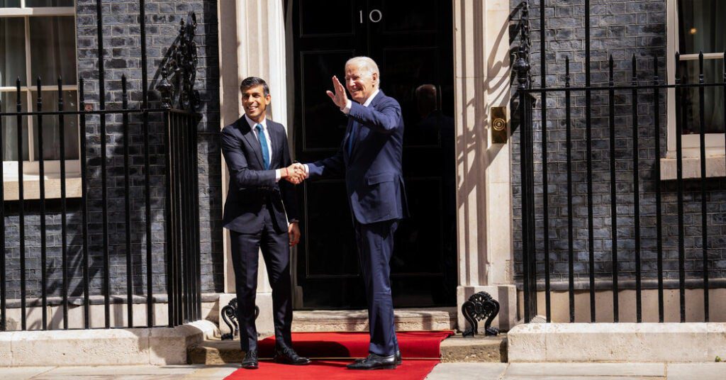 Biden e Sunak se encontram antes da cúpula da OTAN