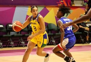 Brasil estreia com vitória sobre Cuba em Copa América de basquete