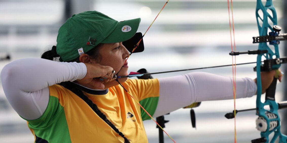 Jane Karla brilha no Mundial de tiro com arco paralímpico