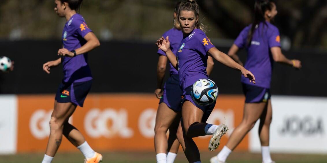 Mundial feminino: Brasil faz primeira atividade com bola na Austrália