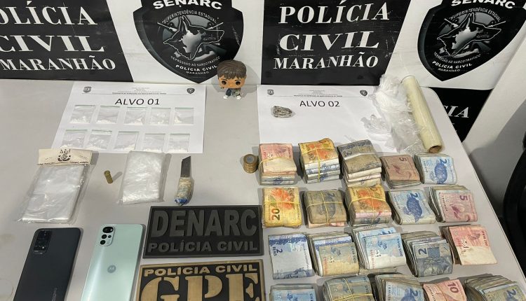 POR TRÁFICO DE DROGAS, QUATRO PESSOAS SÃO PRESAS PELA POLÍCIA CIVIL EM TIMON