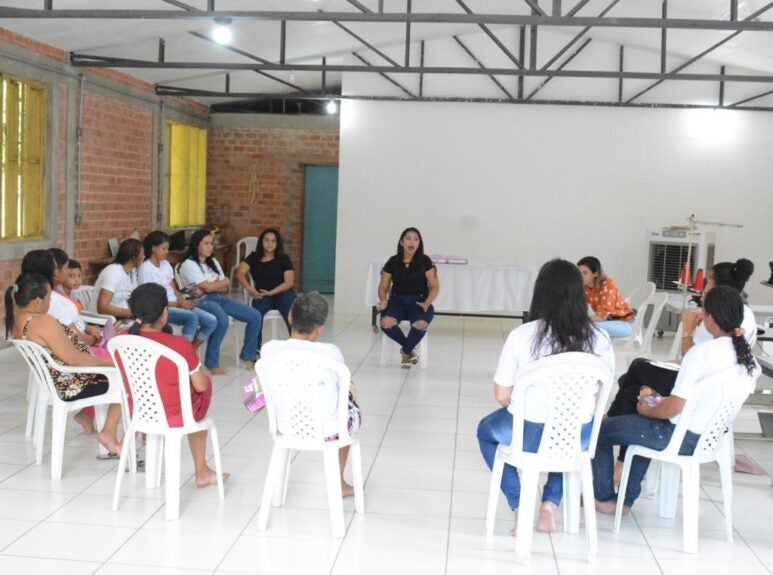 Acolhidas da Fazenda da Paz recebem Kits do Projeto Dignidade Menstrual