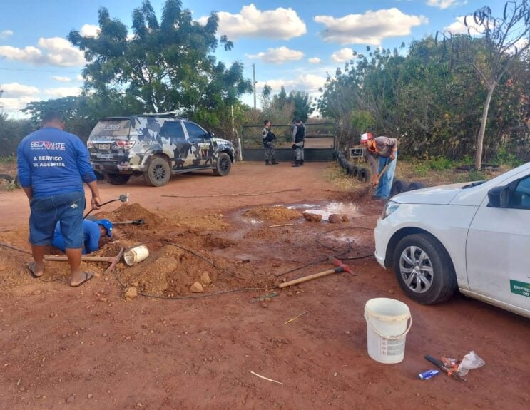 Agespisa reforça combate ao furto de água em São Raimundo Nonato