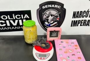 NA CIDADE DE IMPERATRIZ, POLÍCIA CIVIL PRENDE MULHER QUE VENDIA BRIGADEIROS À BASE DE MACONHA