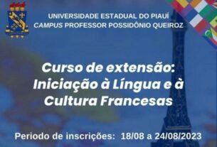 Uespi oferece curso de francês gratuito em Oeiras