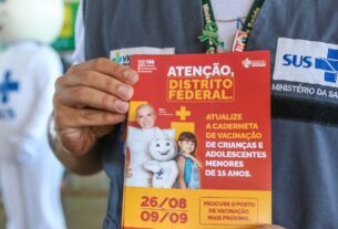 Campanha busca ampliar vacinação de crianças e adolescentes