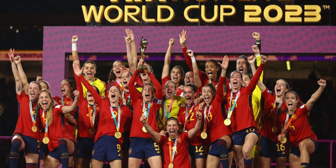 Espanha derrota Inglaterra para conquistar sua primeira Copa feminina