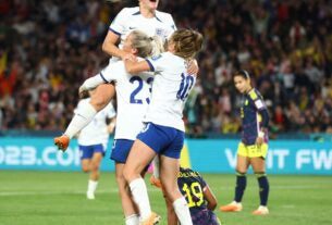 Inglaterra elimina Colômbia e pega anfitriã Austrália na semi da Copa