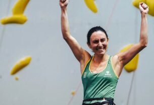 Marina Dias leva ouro inédito para o Brasil no Mundial de Paraescalada