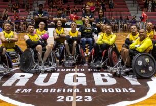 Santer é campeão do Brasileiro de rúgbi em cadeira de rodas