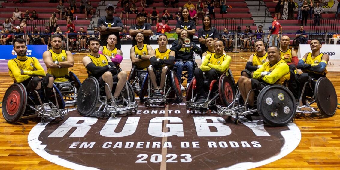 Santer é campeão do Brasileiro de rugby em cadeira de rodas