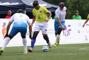 Seleção brasileira de futebol de cegos garante vaga nos Jogos de Paris