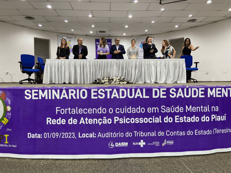 Sesapi realiza seminário sobre saúde mental e lança mapa com rede de atendimento