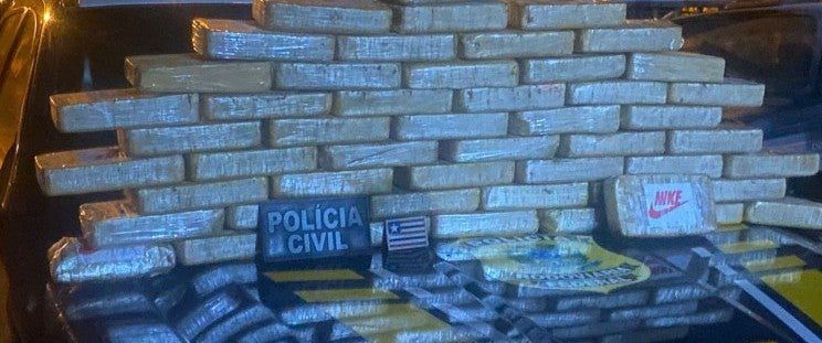 Operação das Polícias Civil, Militar e Rodoviária Federal do Maranhão apreende carga com mais de 51 kg de cocaína avaliada em 2,5 milhões