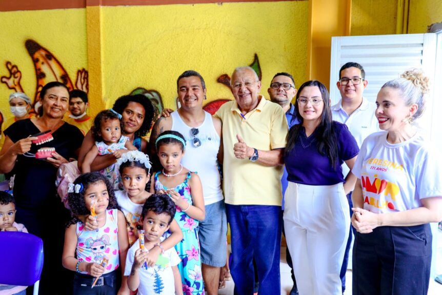 Prefeitura de Teresina realiza ação social na comunidade Vila da Paz