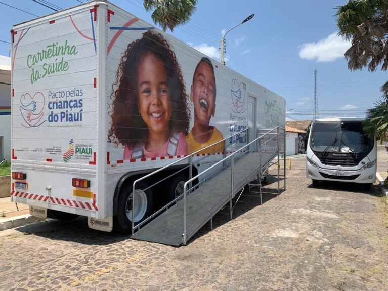 Carretinha da Saúde inicia atendimentos em Buriti dos Lopes nesta segunda (18)