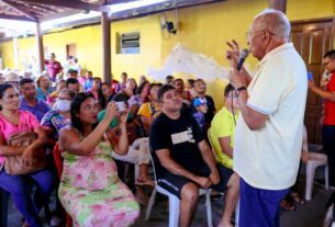 Prefeito Dr. Pessoa se reúne com lideranças na zona Norte para ouvir reivindicações