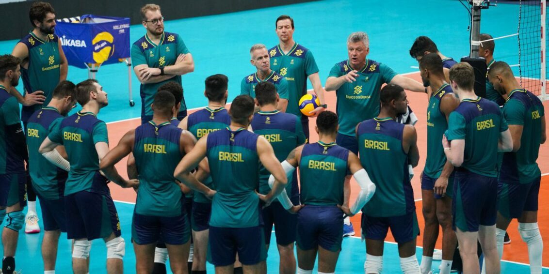 Brasil estreia contra o Catar no Pré-Olímpico de vôlei masculino