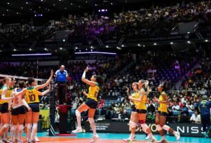 Brasil vence Bélgica e se mantém no Pré-Olímpico de vôlei feminino