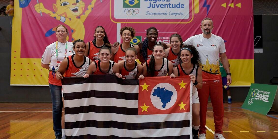 Campeão geral, SP termina Jogos da Juventude com brilho no basquete