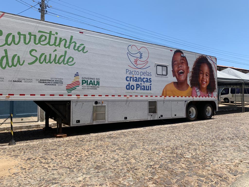 Carretinha da Saúde realiza atendimentos em São Gonçalo do Gurguéia e Barreiras do Piauí