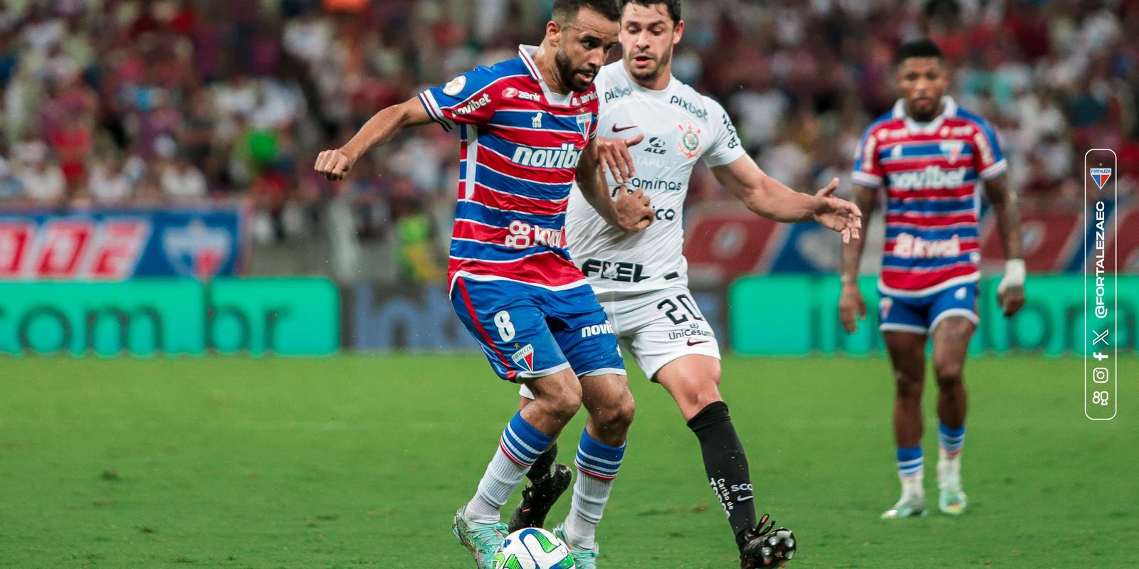 Corinthians e Fortaleza disputam vaga na final da Sul-Americana