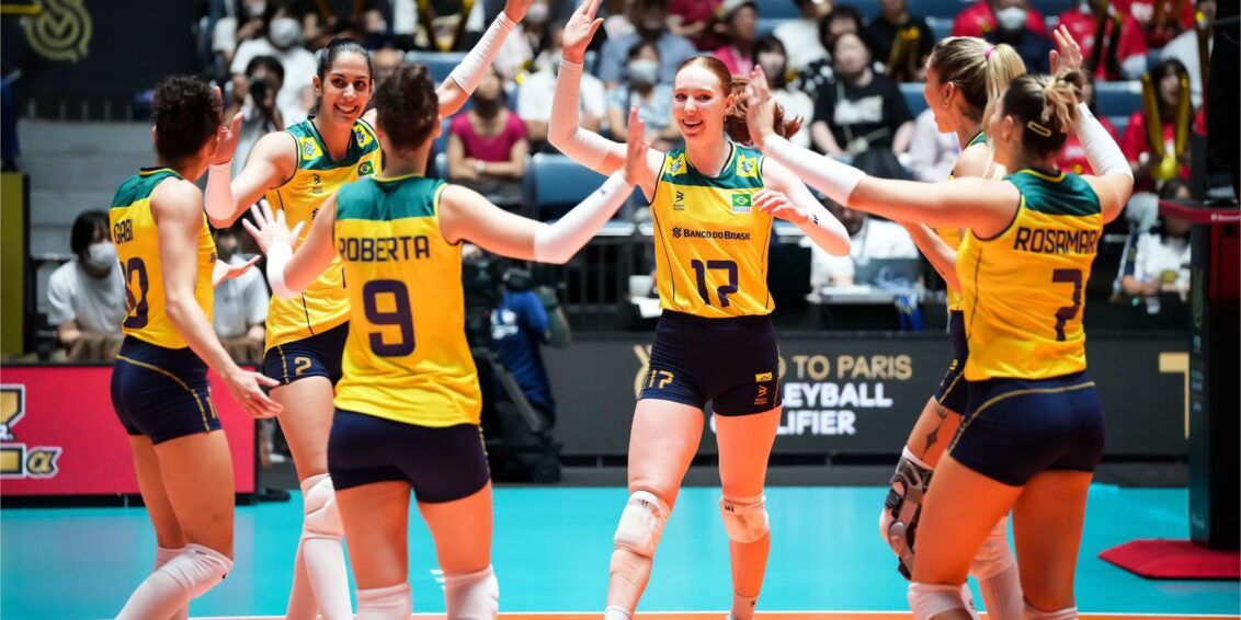 Pré-Olímpico de vôlei feminino: Brasil derrota Porto Rico por 3 a 0