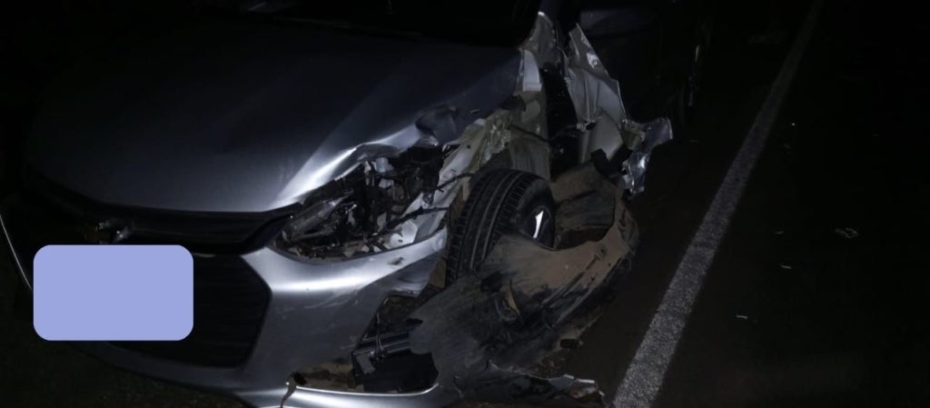 Colisão Frontal na BR-343 em Amarante deixa motociclista gravemente ferido na madrugada