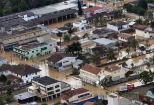 Após chuvas, governo acompanha situação de indígenas em SC