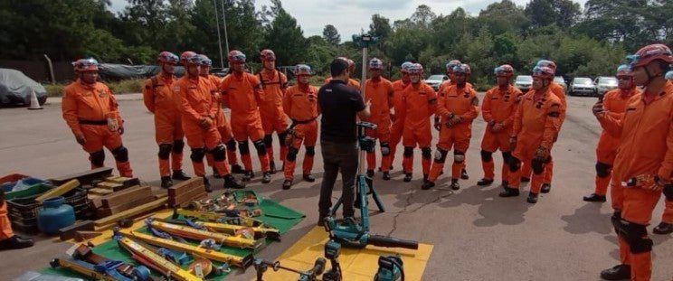 Bombeiros maranhenses participam de curso de salvamento no Paraná