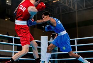 Boxeador Luiz Oliveira 'Bolinha' vence na estreia no Pan de Santiago