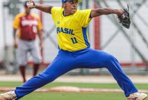 Brasil surpreende e bate Venezuela na estreia no beisebol no Pan