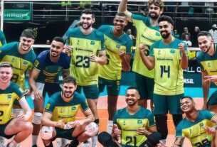 Brasil vence Itália no vôlei e está na Olimpíada de Paris