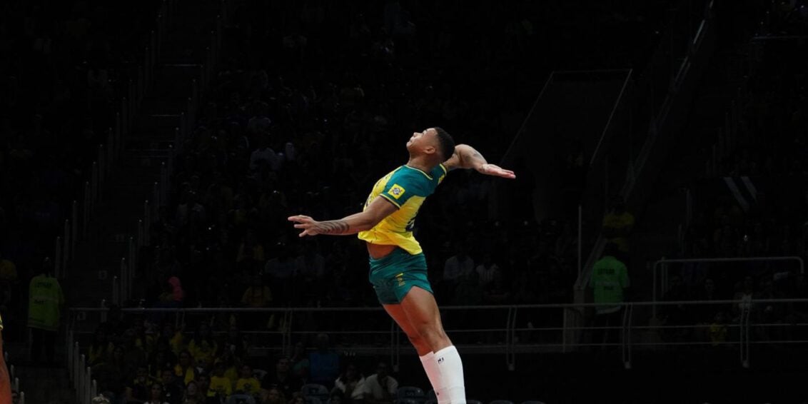 Com brilho de Darlan, Brasil supera República Tcheca por 3 sets a 2