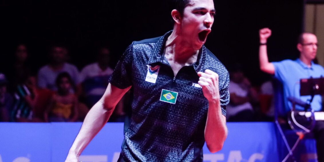 Em Omã, Calderano vira e vence 3º torneio WTT Contender na temporada